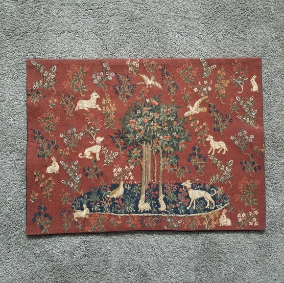 Flemish Tapestries Milani Made In Belgium Hand Finished With COA Wall Hanging - Picture 7 of 12